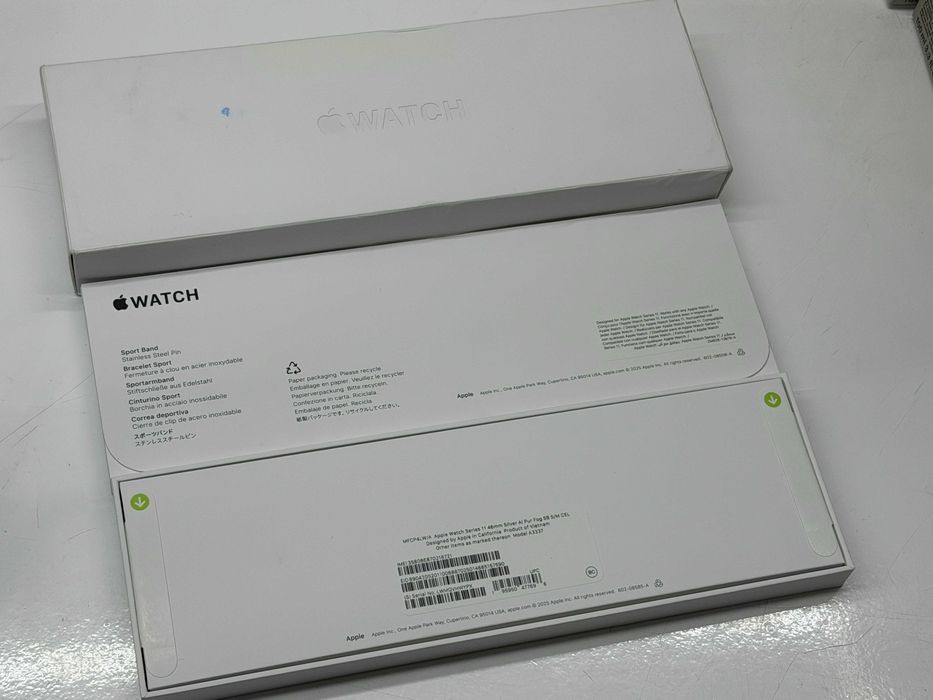 МАГАЗИН Новые Apple Watch Series 11 46mm Silver ГАРАНТИЯ/Trade-In/Oбмeн