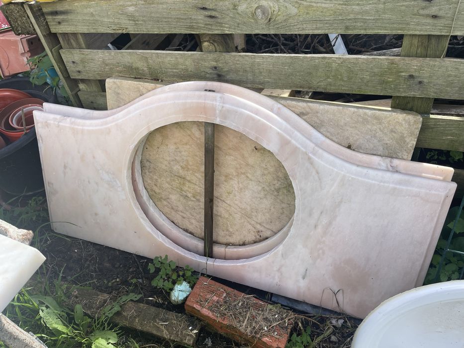 2 pedras marmore Rosa preco por cada