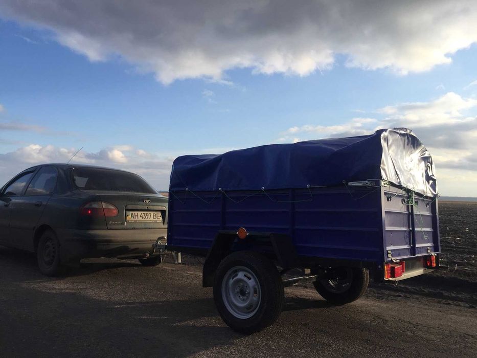 Кременчугские прицепы.Тент Евро Фура в подарок.