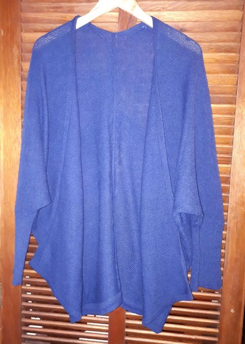 Cardigan/Casaco de malha azul Zara - L/XL