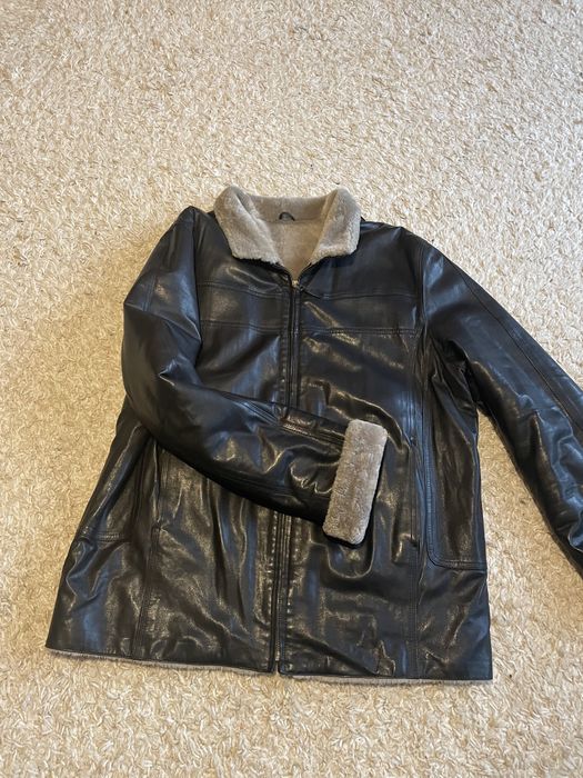 Куртка дублянка шкіряна (натуральна)
