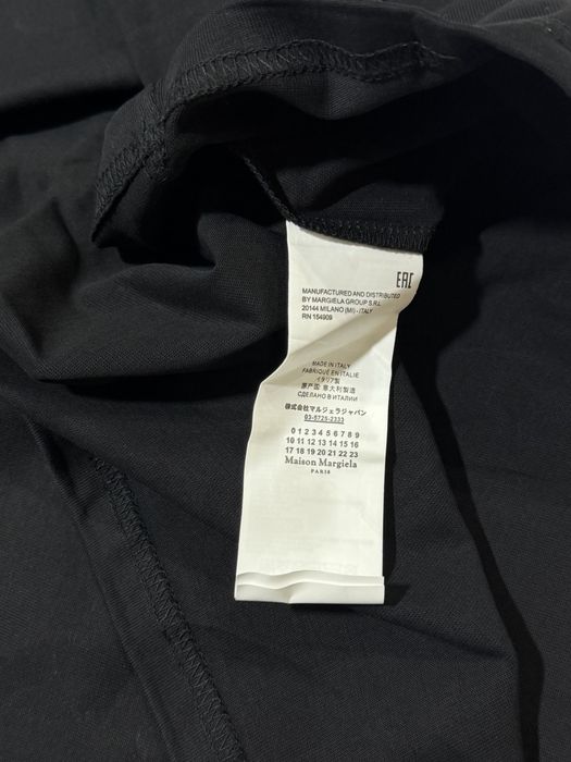 футболка Maison Margiela Blue Logo T-Shirt