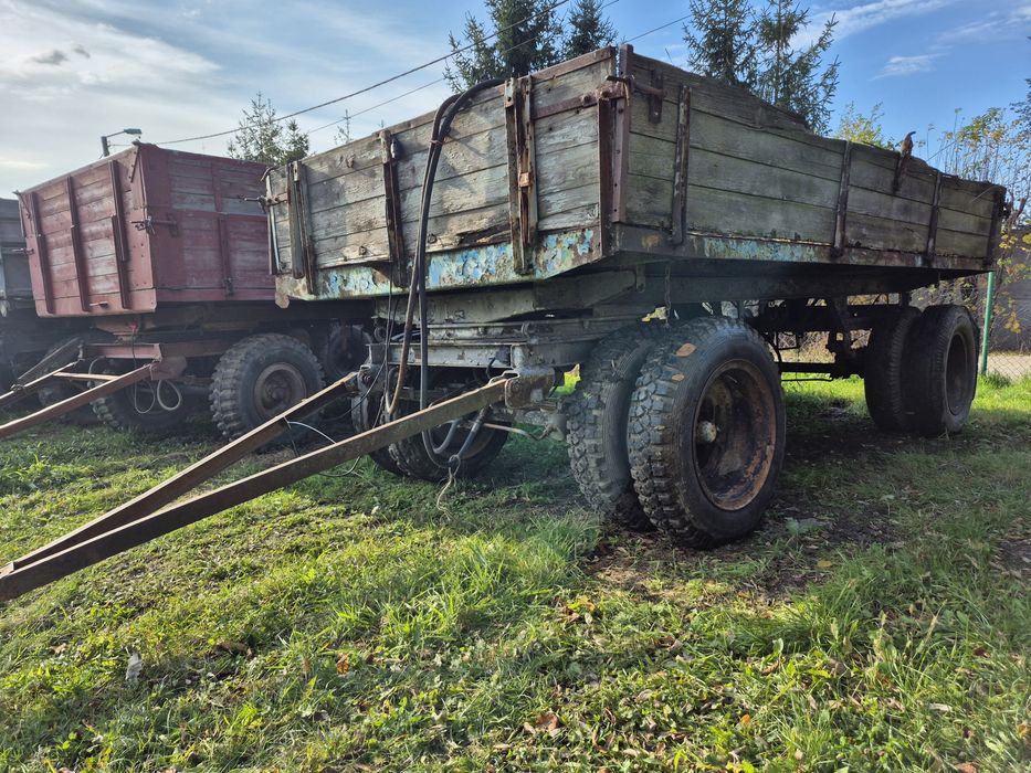 Przyczepa rolnicza czeska bss p73 Brandys 7 ton panav okazja