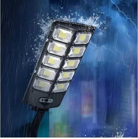 Power solarny LED 600 W – latarnia uliczna na baterii słonecznej