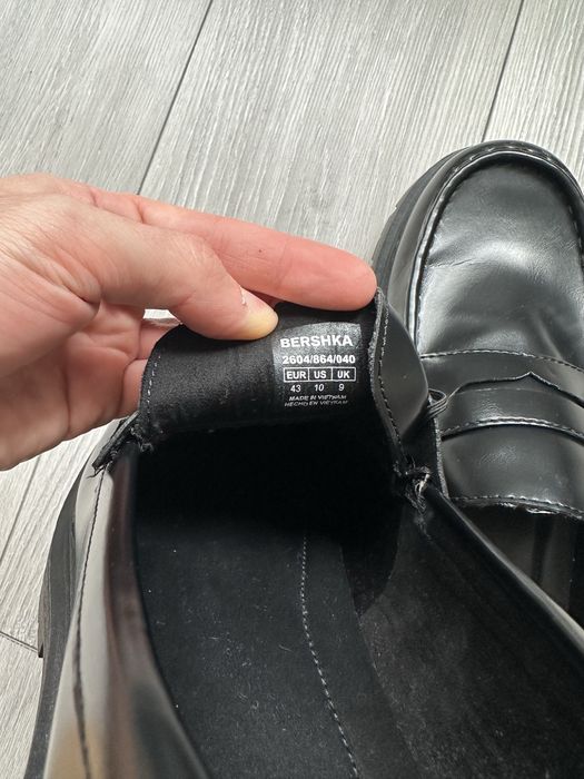 Чоловічі лофери, туфлі Bershka Airfit