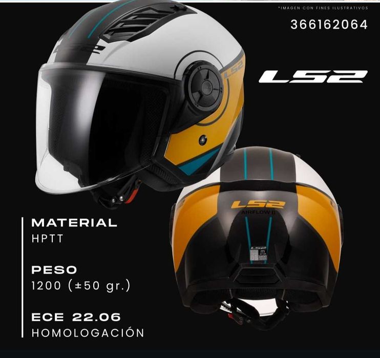 LS2 OF616 Airflow II Cover