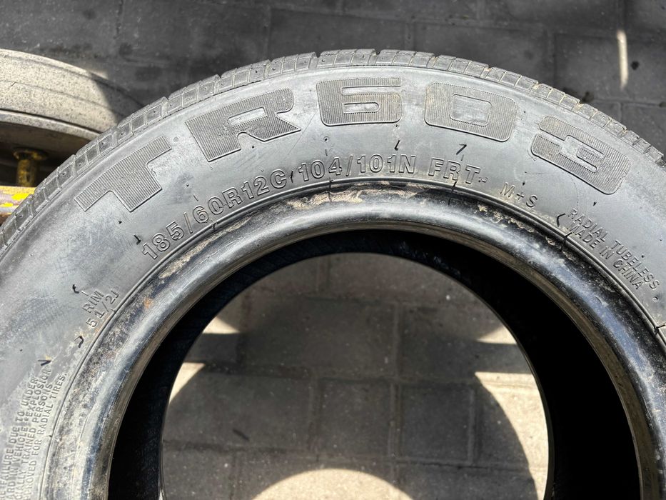 Opona Opony Laweta Przyczepa 185/60R12C 104/101N SECURITY TR603 M+S