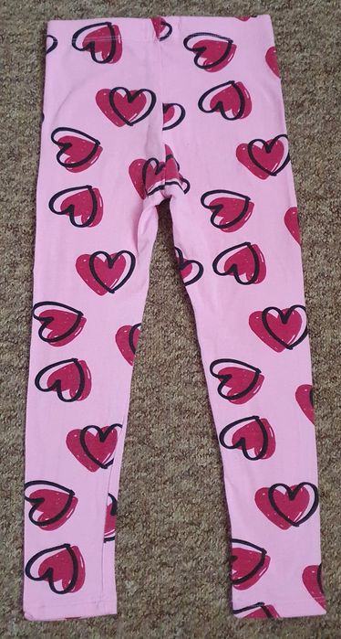 Legginsy w serduszka rozmiar 110