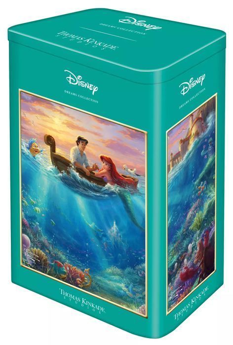 Puzzle 500 elementów. Puszka. Mała Syrenka - T. Kinkade