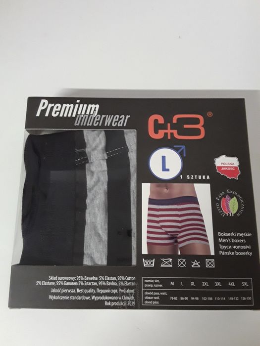 Bokserki męskie L