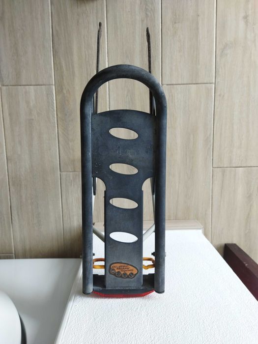 Porta bagagem para bicicleta da Decathlon