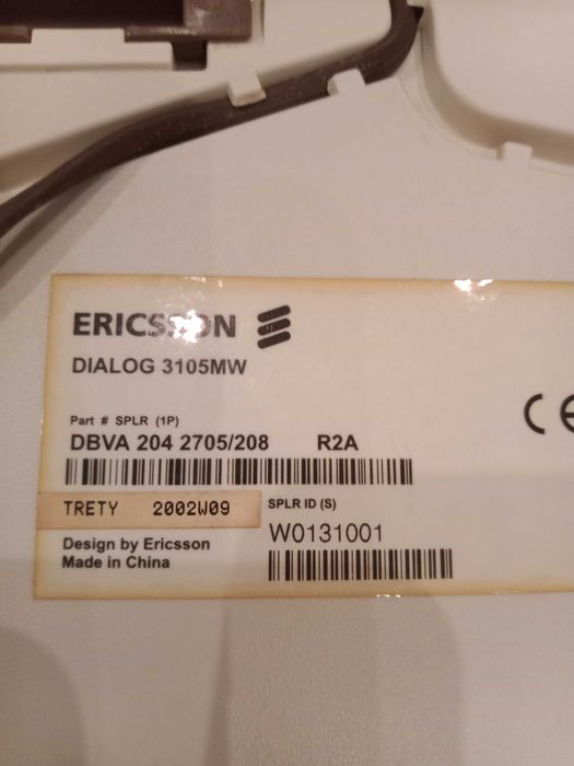 telefone analógico Ericsson Dialog 3105MW
