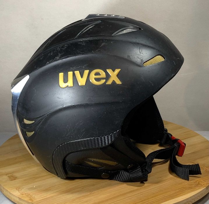Kask Narciarski Uvex 55 Cm Czarny – Solidny, Regulowany