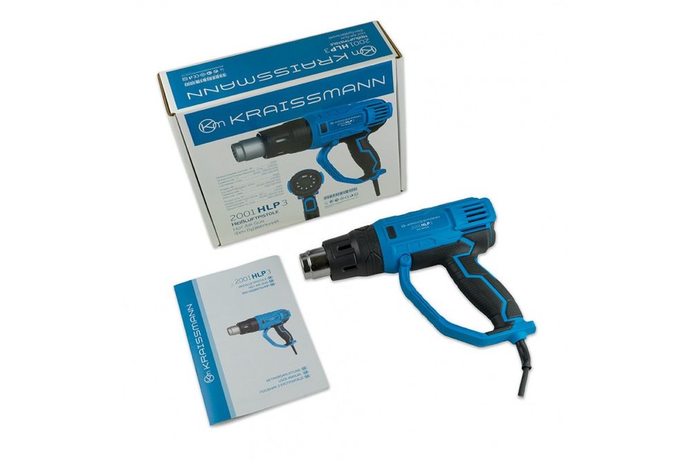 Фен Промышленный Крайсман Германия 2000Вт 3Режима Регулировка Новая