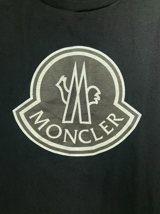Футболка Moncler big logo ( L)
