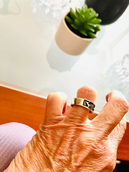 Anel em Prata com Golfinhos