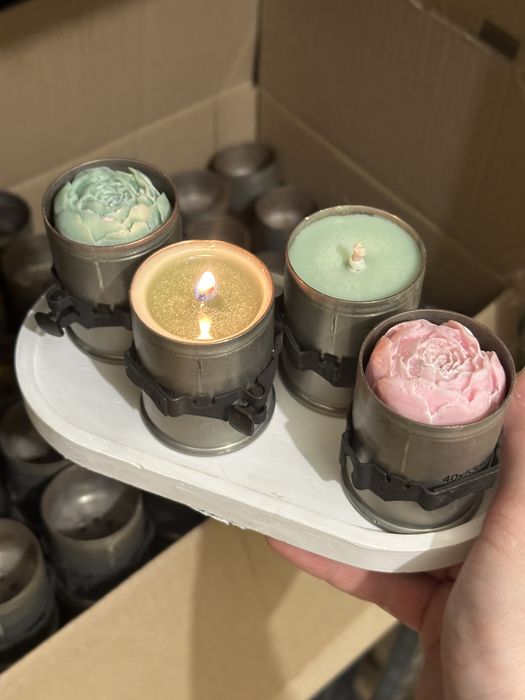 Свічки в гільзі з МК 19