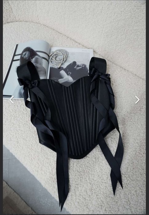 Новий чорний Корсет Hisem