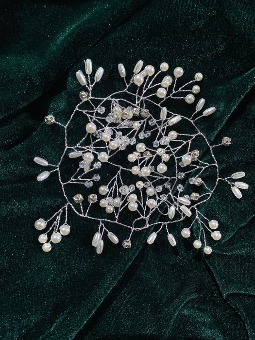 Прикраса на волося, свадебное украшение, свадебная прическа