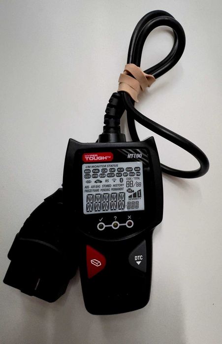 Автосканер Hyper Tough HT100 OBD2 діагностичний сканер