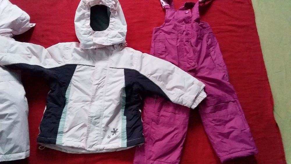 Костюм лижний дитячий для дівчинки мембрана рожевий-alive-86/92;98/104