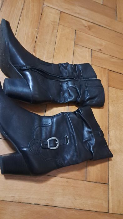 Kozaki botki skorzane ocieplane Lasocki 40