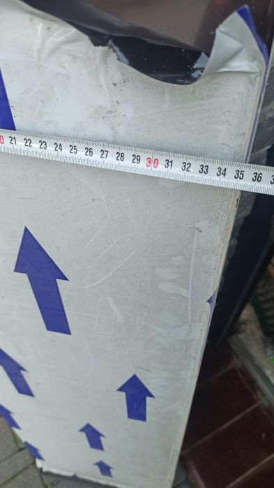 Nowy parapet aluminiowy brąz 35/116