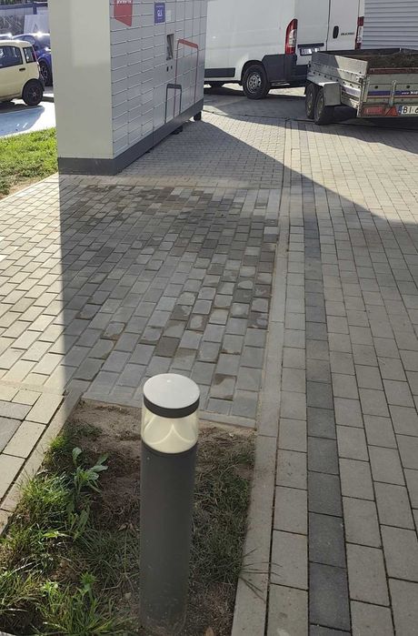 Układanie kostki , stacje ładowania , paczkomaty /Brukarze DE/PL