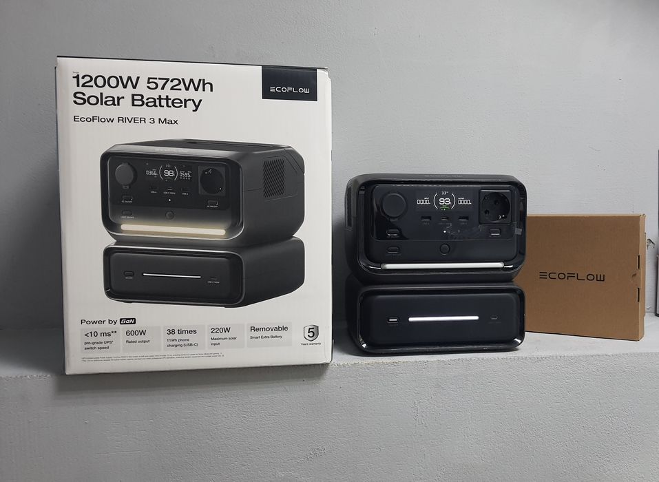 Зарядна станція Ecoflow river 3 max + river 3plus smart efeb300