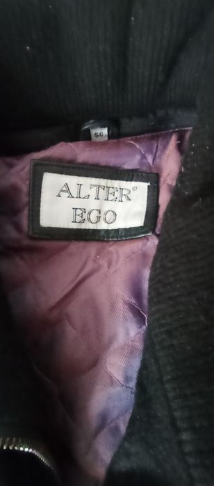 Casaco de cabedal masculino alter ego