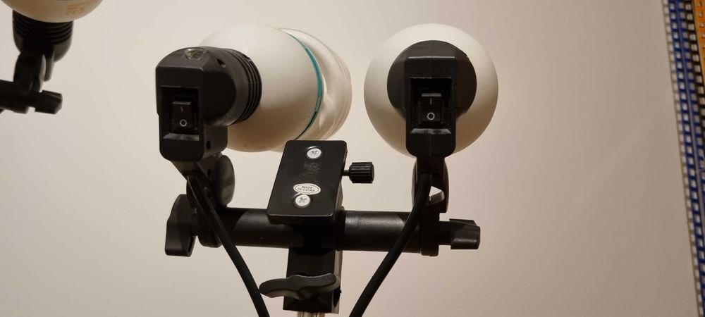 lampy fotograficzne 2 x 2 + parasolki