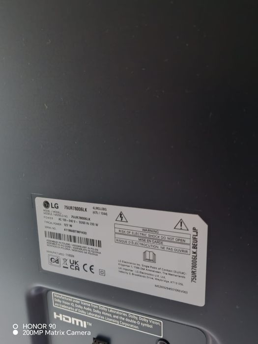 Tv LG 75 polegadas