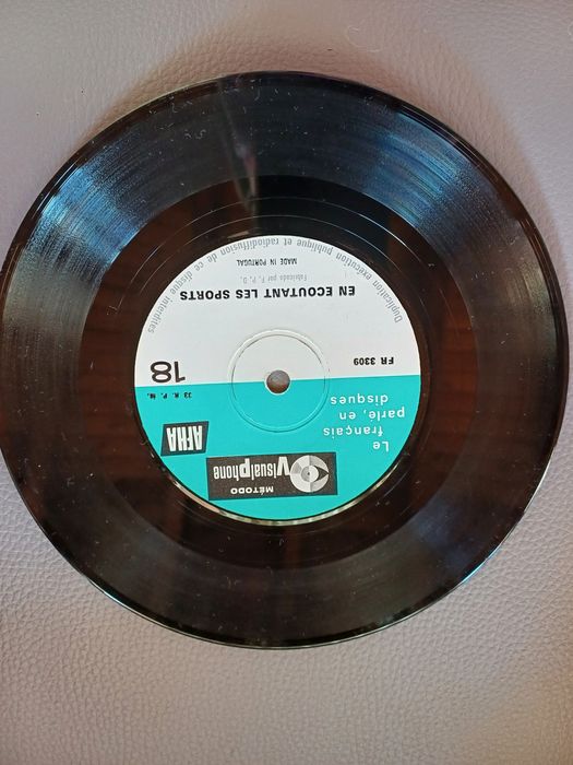 Discos em vinil, música francesa