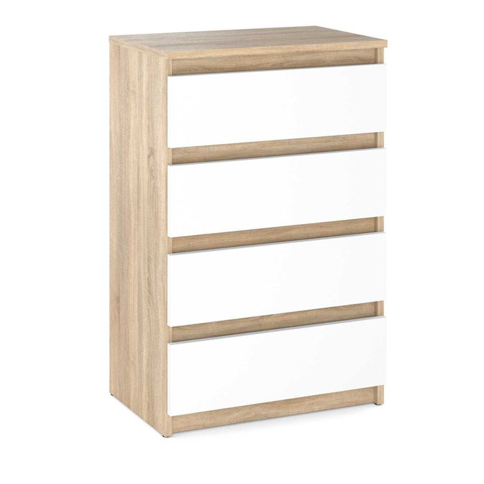 Komoda 4 szuflady nowoczesna pojemna salon rtv regał DARMOWA dostawa