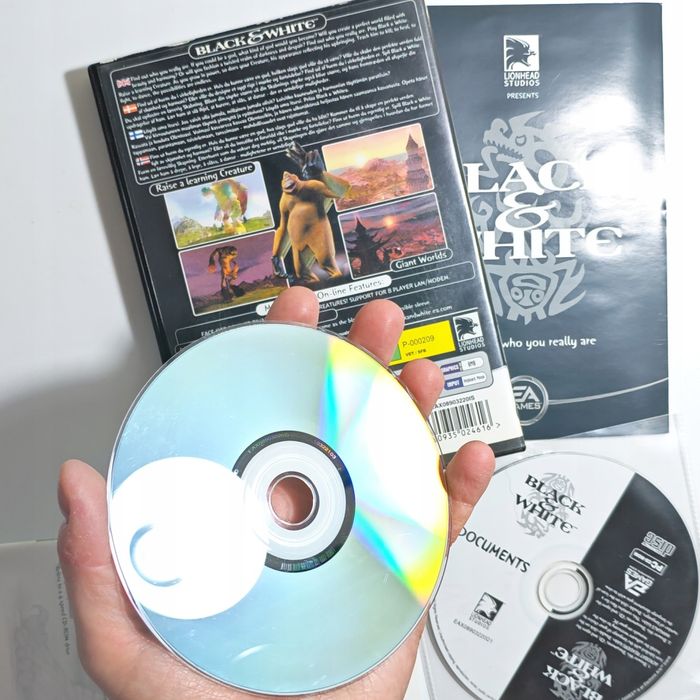 Gra PC - Black & White - Wydanie premierowe super stan