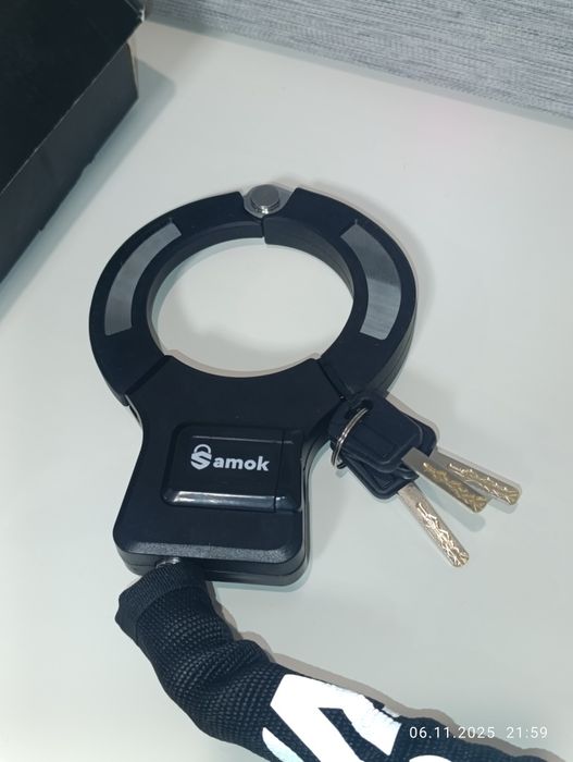 Замок для вело та мото фірми Samok
