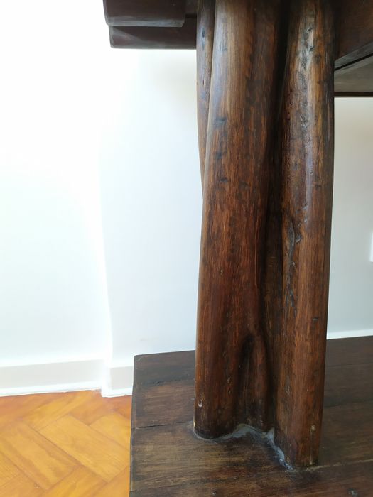 Mesa/secretária madeira maciça