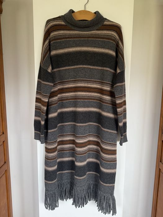 Wełniana sukienka Max Mara Weekend w stylu oversize