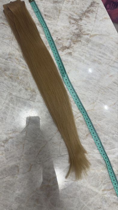 Włosy na taśmie 52 cm (20 kanapek) miodowy blond