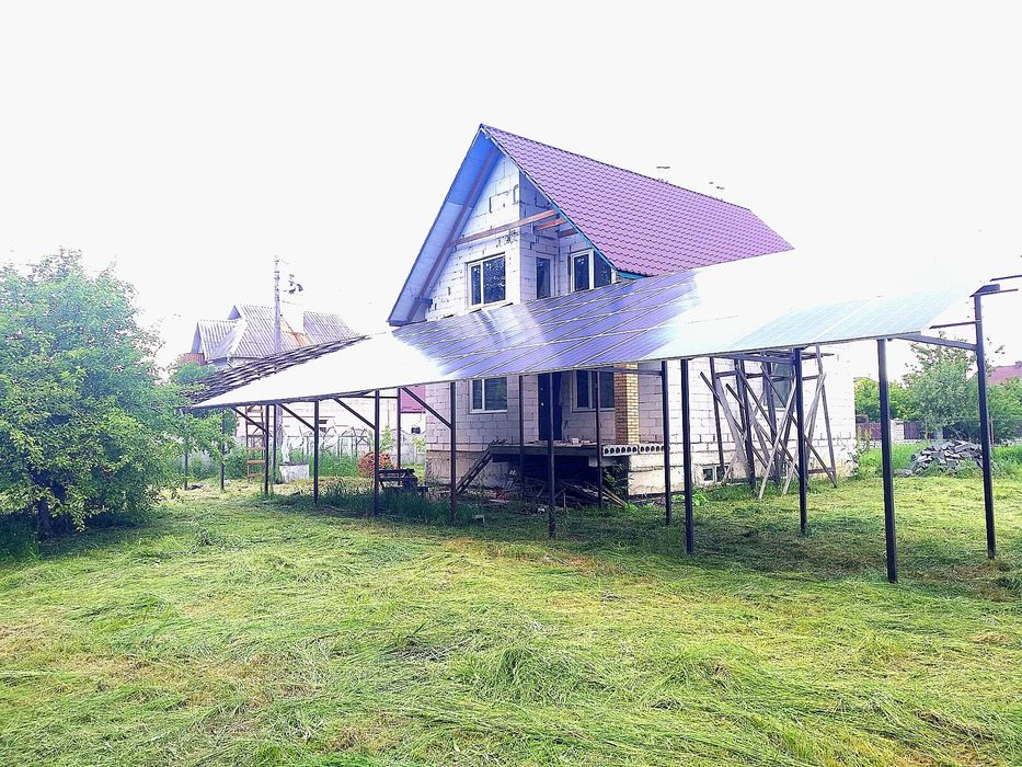 Новий будинок з гаражем та сонячною електростанцією 30 кВт с Глибочиця