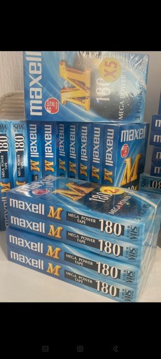 Cassetes VHS Maxell