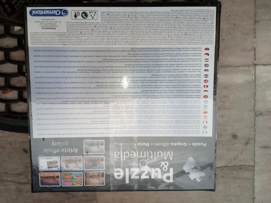 Puzzle Multimedia 1000 peças novo embalado