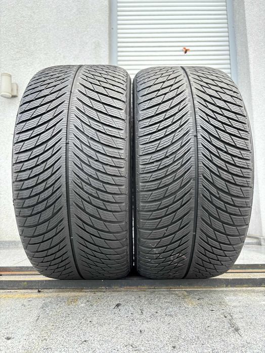2szt zimowe 265/40R19 Michelin 7mm 2022/18r świetny stan! Z5076 gwar