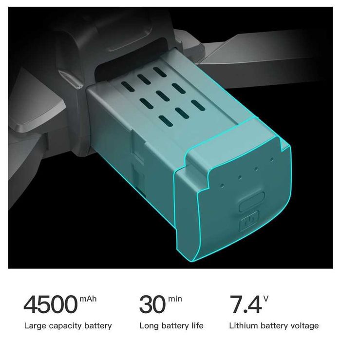 Bateria drona L600 L600-1 PRO MAX 4500 Mah 7,4V