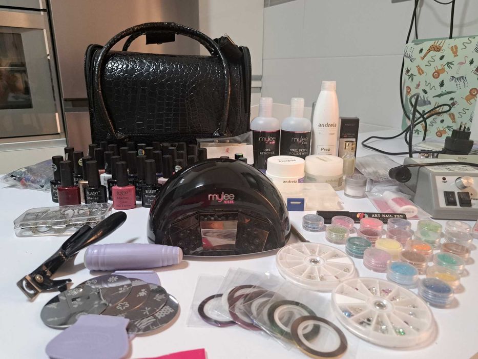 Conjunto Kit de unhas de gel, acrílico