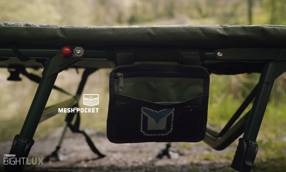 Карповая раскладушка Delphin EightLUX 8 C2G