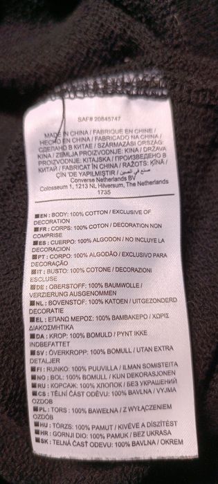 Bluza Converse rozmiar L