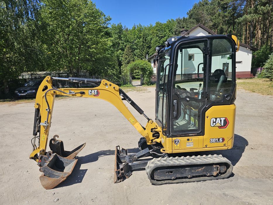 Minikoparka CAT 301.6, rok 2022, 1400mth! Jak 8018, 19c, kx019, ec18