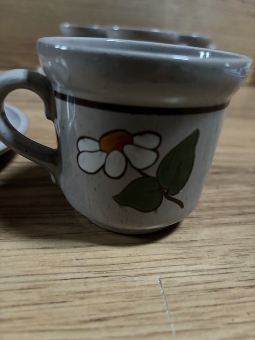 Piękne kubki ze spodkami .!