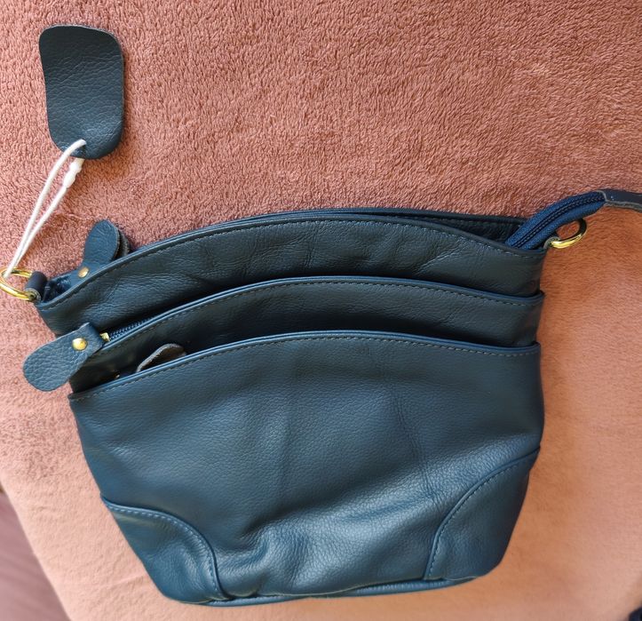 Torebka listonoszka/crossbody skórzana